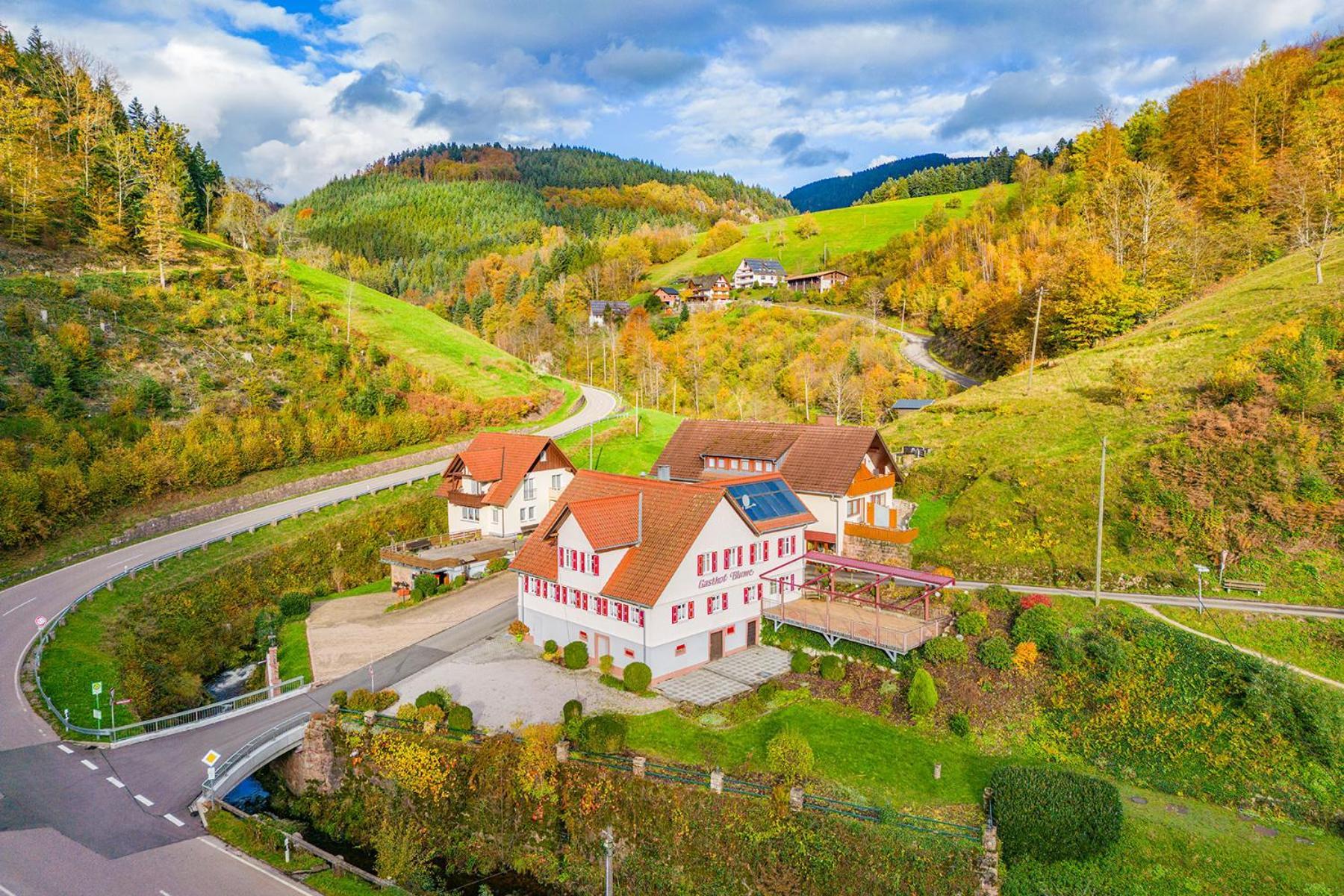 Hotel - Gasthof Blume Oppenau Exteriör bild