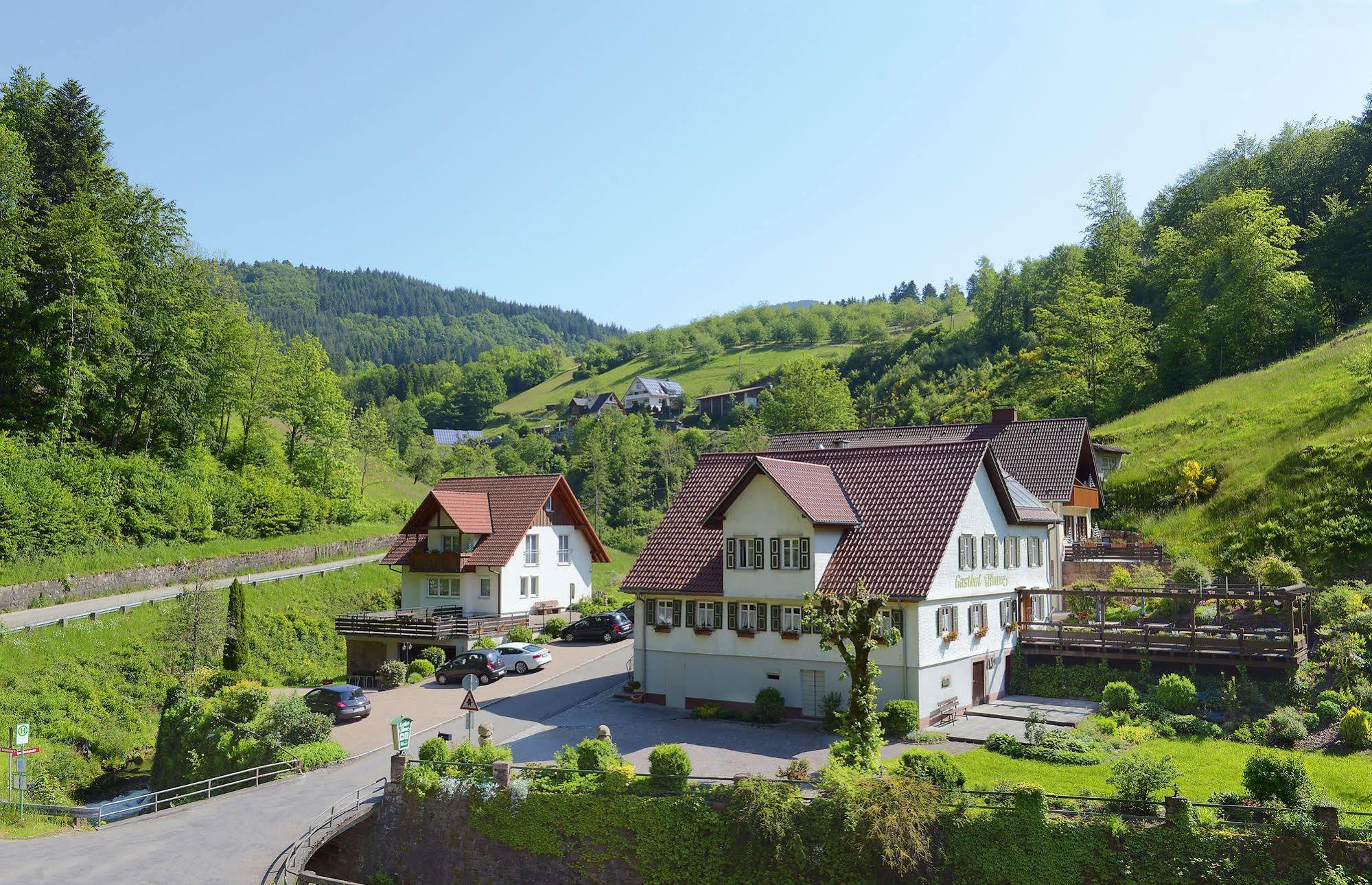 Hotel - Gasthof Blume Oppenau Exteriör bild